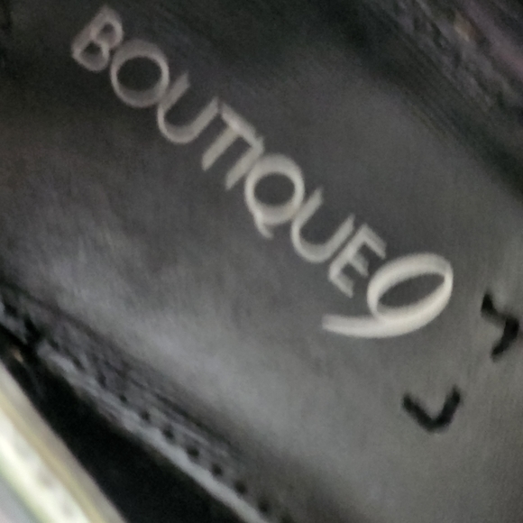 Boutique 9 Arlette silver patent leather tassel loafers size 9 - Picture 8 of 9